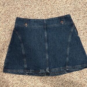Free People Denim Blue Women's Skirt